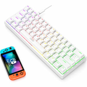 K620 Mini 61-Key RGB Mechanical Gaming Keyboard – Hot-Swappable, USB-C image 1