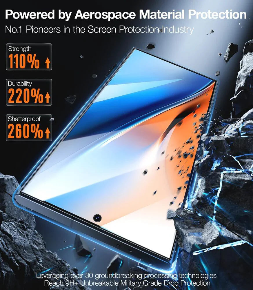 GlassGo Screen Protector for Samsung S24 Ultra