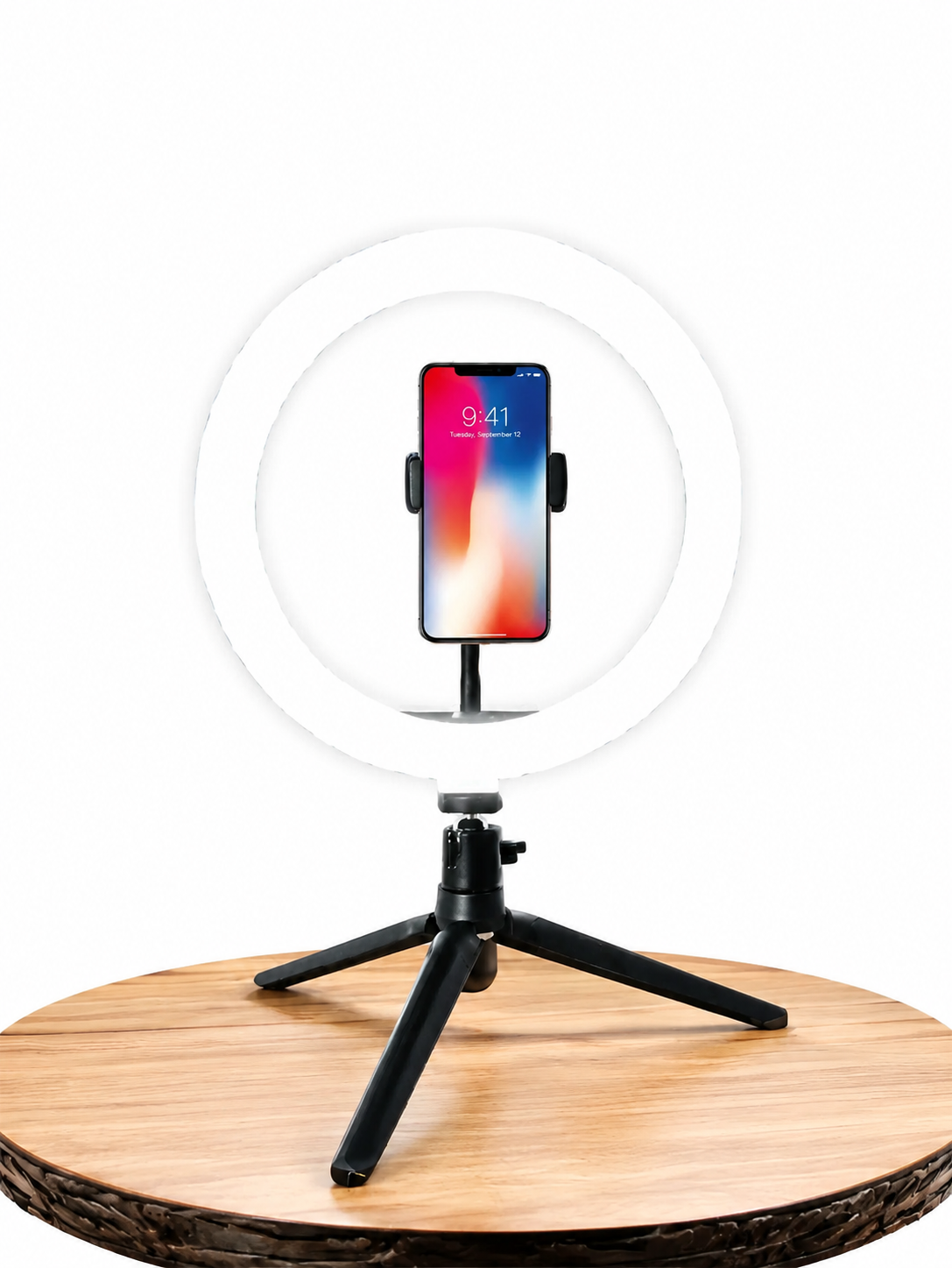 26cm LED Ring Light with Tripod Stand – Video Shooting & Selfie Light