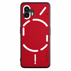Case for Nothing Phone 2 two coque Luxury textile Leather skin soft TPU hard phone cover funda for nothing phone 2 case capa image 1