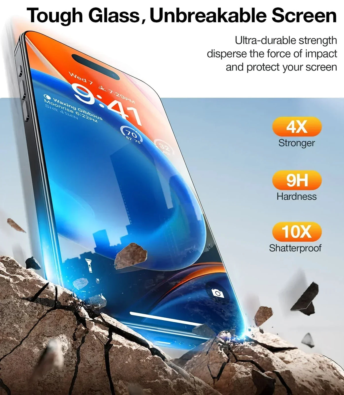 GlassGo Screen Protector for iPhone 14