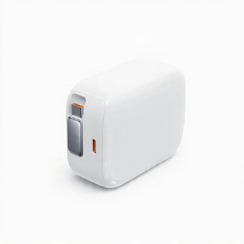 [US Plug] FlexLine Retractable Fast Charger 67W