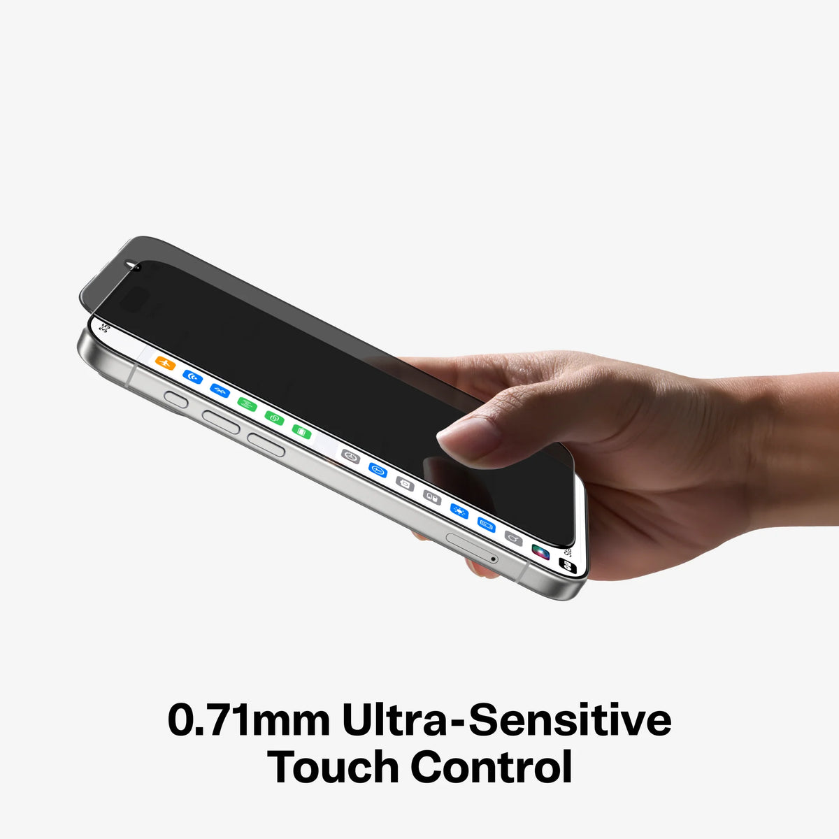 GlassGo Privacy Screen Protector for iPhone 17 Pro Max