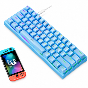 K620 Mini 61-Key RGB Mechanical Gaming Keyboard – Hot-Swappable, USB-C image 3