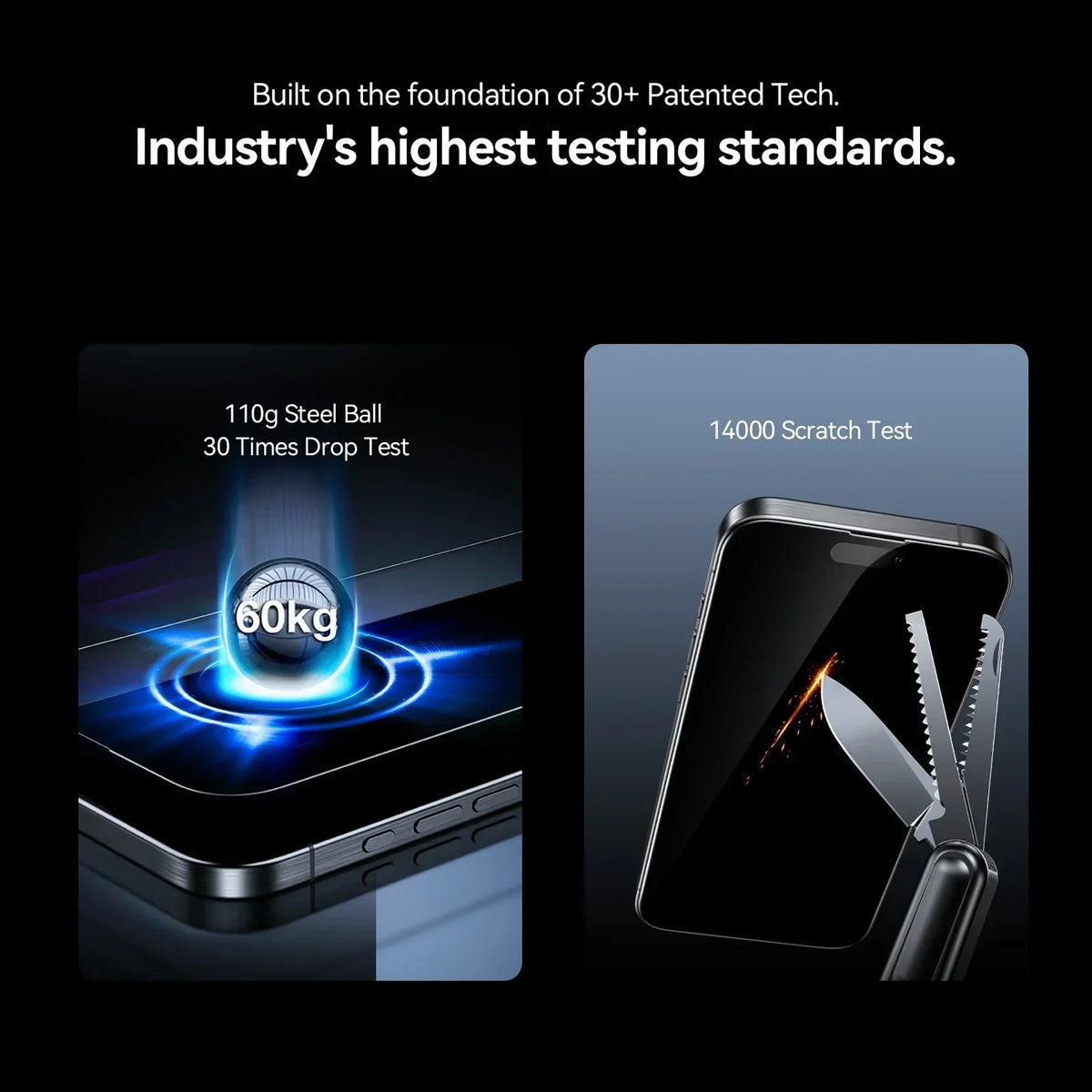 GlassGo Privacy Screen Protector for iPhone 16 Pro Max