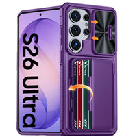 Wallet Case with Card Holder & Kickstand for Samsung Galaxy S26 Ultra