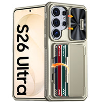 Wallet Case with Card Holder & Kickstand for Samsung Galaxy S26 Ultra