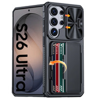 Wallet Case with Card Holder & Kickstand for Samsung Galaxy S26 Ultra