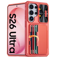 Wallet Case with Card Holder & Kickstand for Samsung Galaxy S26 Ultra