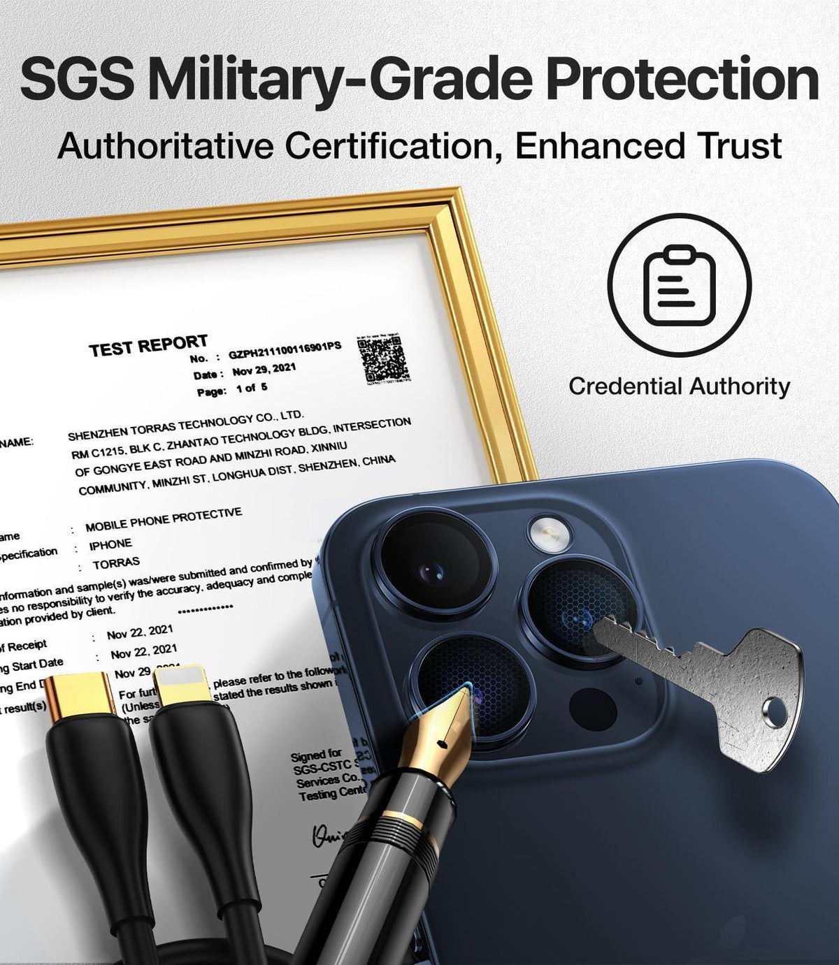 Lensguard Camera Protector for iPhone 16 Pro Max