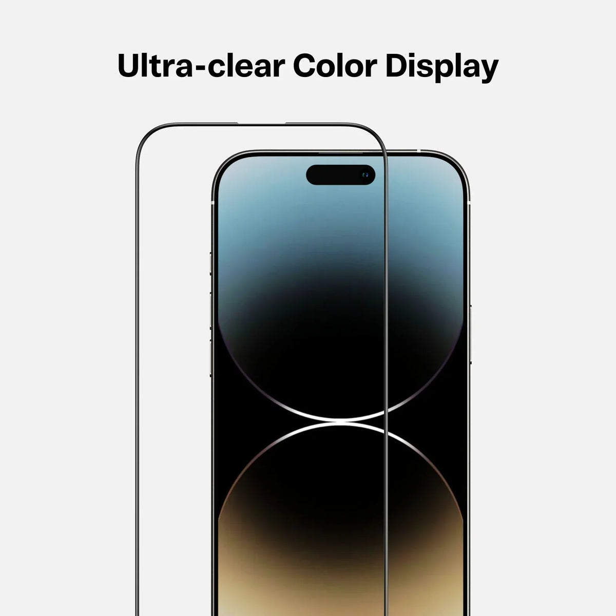 GlassGo Screen Protector for iPhone 15 Pro Max