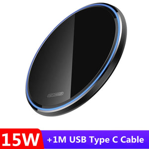 30W / 15W Fast Wireless Charging Pad for iPhone & Samsung image 3