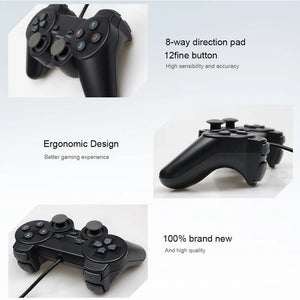 Wired USB PC Game Controller with Dual Vibration image 2