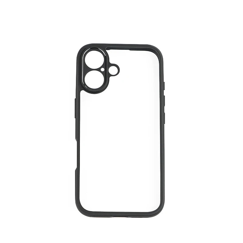 Transparent Shockproof TPU Case for iPhone 16 Plus