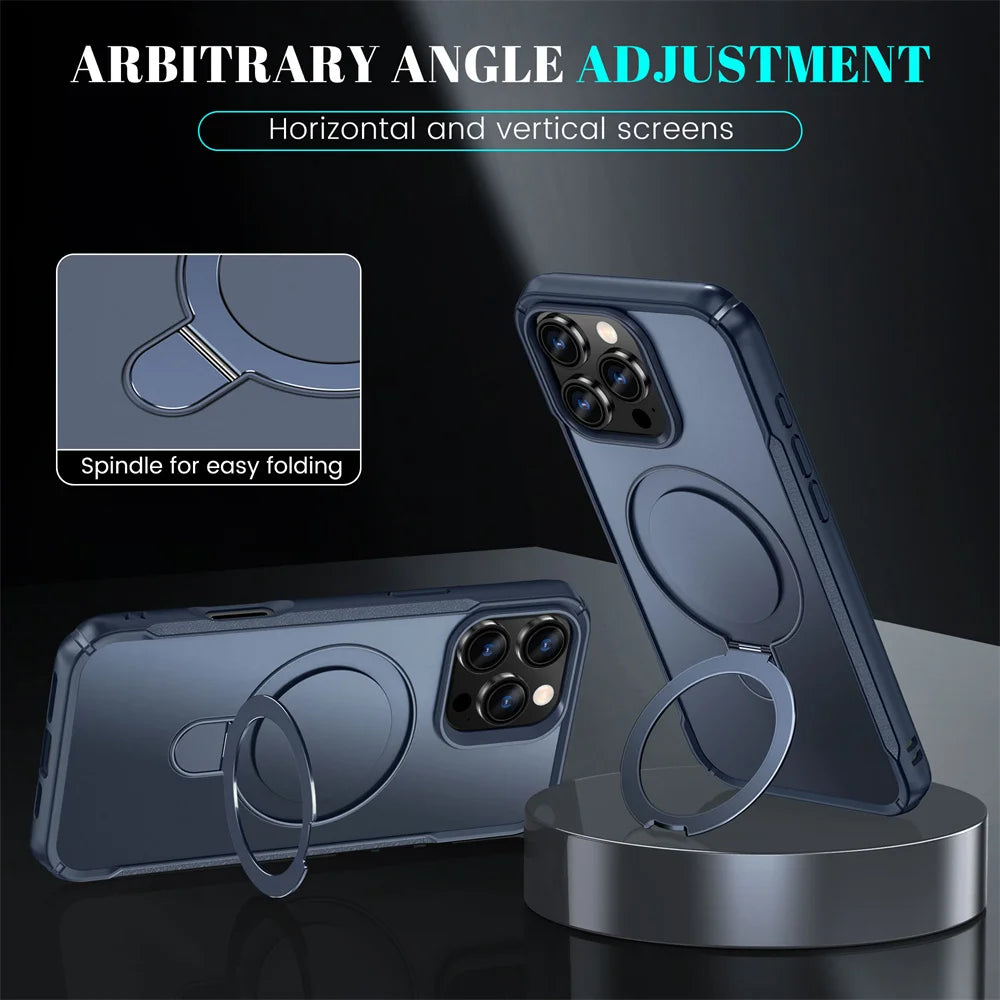 Shockproof Lock-in Bike & Car Mount Case for iPhone 15 Pro & iPhone 15 Pro Max