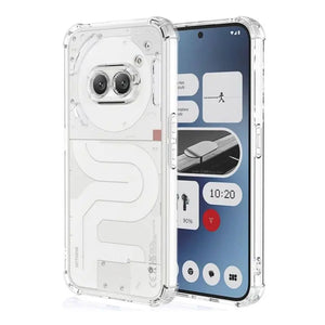 Nothing Phone 2a Plus & 3a Pro Clear TPU Case – Transparent Shockproof Four-Corner Protective Cover image 1