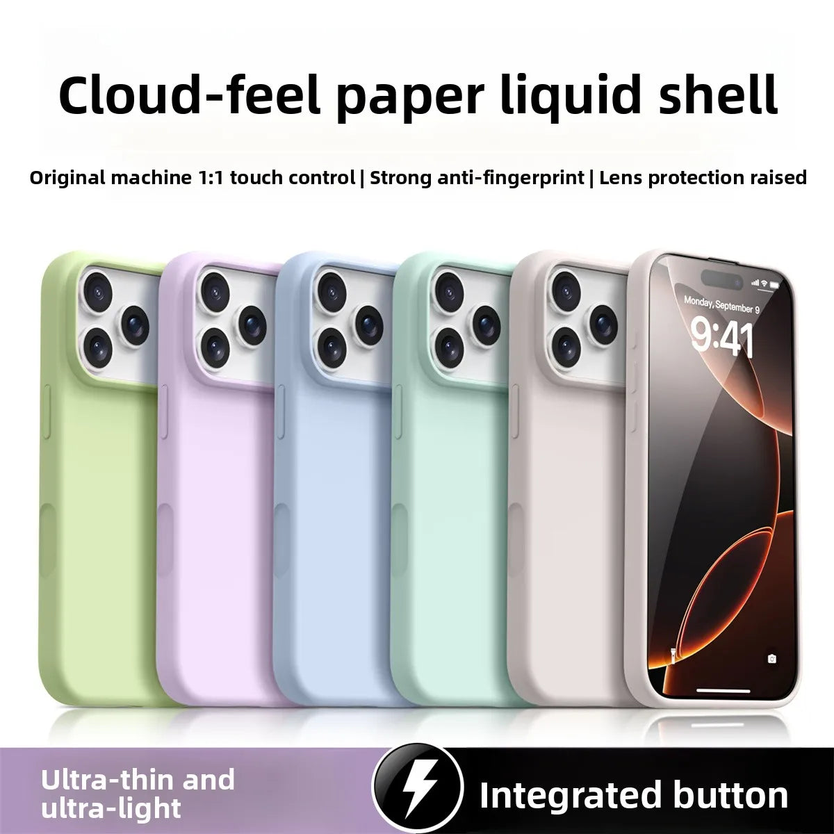 Liquid Silicone Shockproof Case for iPhone 17 & 17 Pro Max