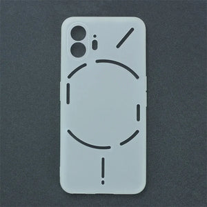 Nothing Phone 2 & Nothing Phone 1 Sand Matte Silicone Case – Shockproof Anti-Fingerprint Protective Cover image 3