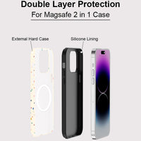 Fcicicase Colorful Matte MagSafe Double-Layer Case for iPhone 17