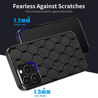 3K Carbon Fiber Magnetic Honeycomb Case for iPhone 16 Pro & iPhone 16 Pro Max