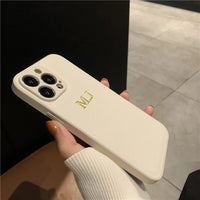 Personalized Custom Name Leather Case for iPhone 15 Pro & iPhone 15 Pro Max