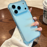 Cute Matte Clear Shockproof Case for iPhone 17 & 17 Pro Max