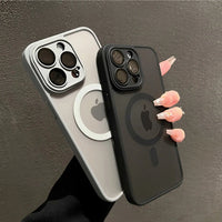 Luxury Matte Armor MagSafe Case for iPhone 16 Pro & iPhone 16 Pro Max
