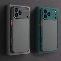 iPhone 17 Pro &amp; 17 Pro Max Armor Shockproof Matte Clear Case