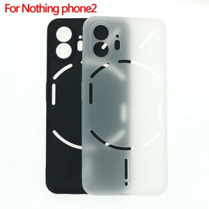 Nothing Phone 2 & Nothing Phone 1 Sand Matte Silicone Case – Shockproof Anti-Fingerprint Protective Cover image 1