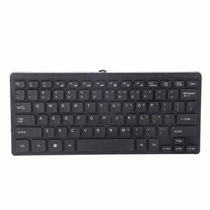 K1000 Mini USB Wired Keyboard – Compact Multimedia Keyboard image 3