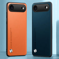 Luxury PU Leather Matte Case for iPhone 17 Air