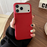 Luxury Leather Texture Shockproof Case for iPhone 17 & 17 Pro Max