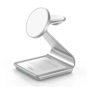 Bonola 3-in-1 Magnetic Wireless Charging Station for iPhone, Apple Watch & AirPods image 4