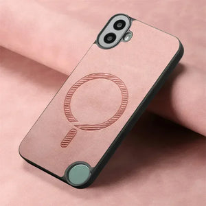 Nothing CMF Phone 1 / CMF Phone 2 Pro / Nothing Phone 3a / 2a Luxury Magnetic Leather Case – Wireless Charging Protective Cover image 4
