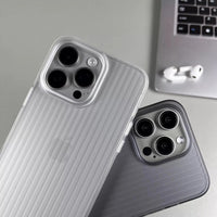 Luxury Bend Wave Anti-Drop Case for iPhone 15 Pro & iPhone 15 Pro Max