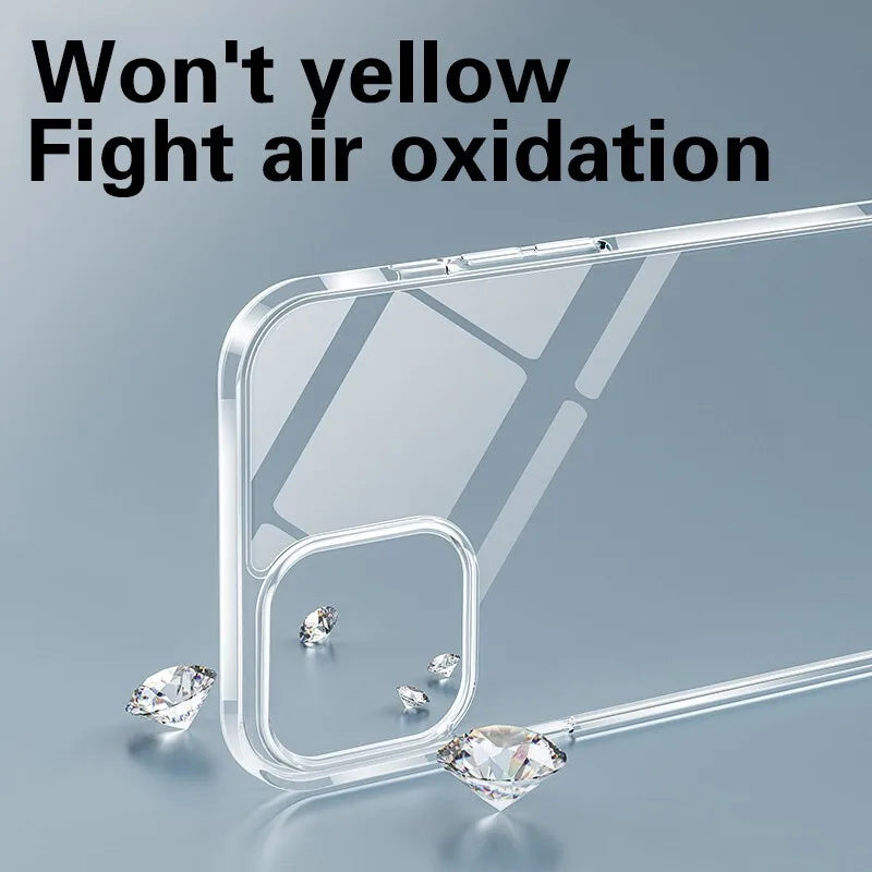 Luxury Ultra Thin Clear Case for iPhone 16 Pro Max