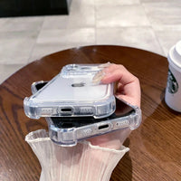 Luxury Clear Shockproof Case for iPhone 17 & 17 Pro Max