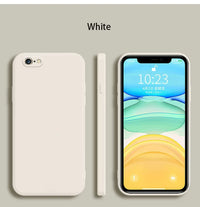 Luxury Matte Silicone Case with Camera Protection for iPhone 16e