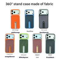 Tech Woven MagSafe Case with 360° Rotating Stand for iPhone 17 & 17 Pro Max