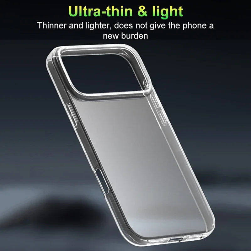 Ultra Thin Clear TPU Case for iPhone 17 & 17 Pro Max