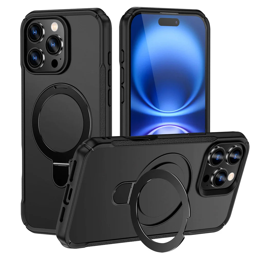 Shockproof Lock-in Bike & Car Mount Case for iPhone 15 Pro & iPhone 15 Pro Max
