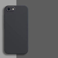 Luxury Matte Silicone Case with Camera Protection for iPhone 16e