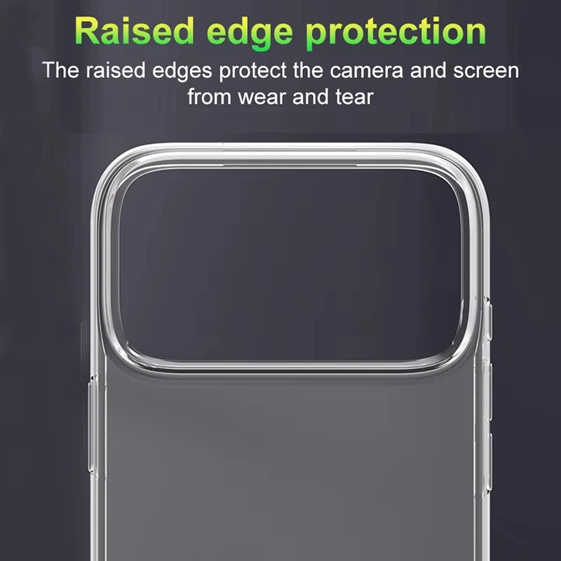 Ultra Thin Clear TPU Case for iPhone 17 & 17 Pro Max