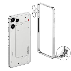 Nothing Phone (3) Ultra-Slim Metal Frame Case with Camera Lens Protector & Seahorse Buckle image 2