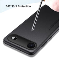 Luxury PU Leather Matte Case for iPhone 17 Air