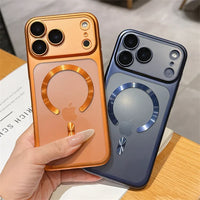 Luxury Matte MagSafe Case for iPhone 17 & 17 Pro Max