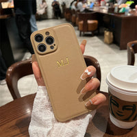 Personalized Custom Name Leather Case for iPhone 15 Pro & iPhone 15 Pro Max