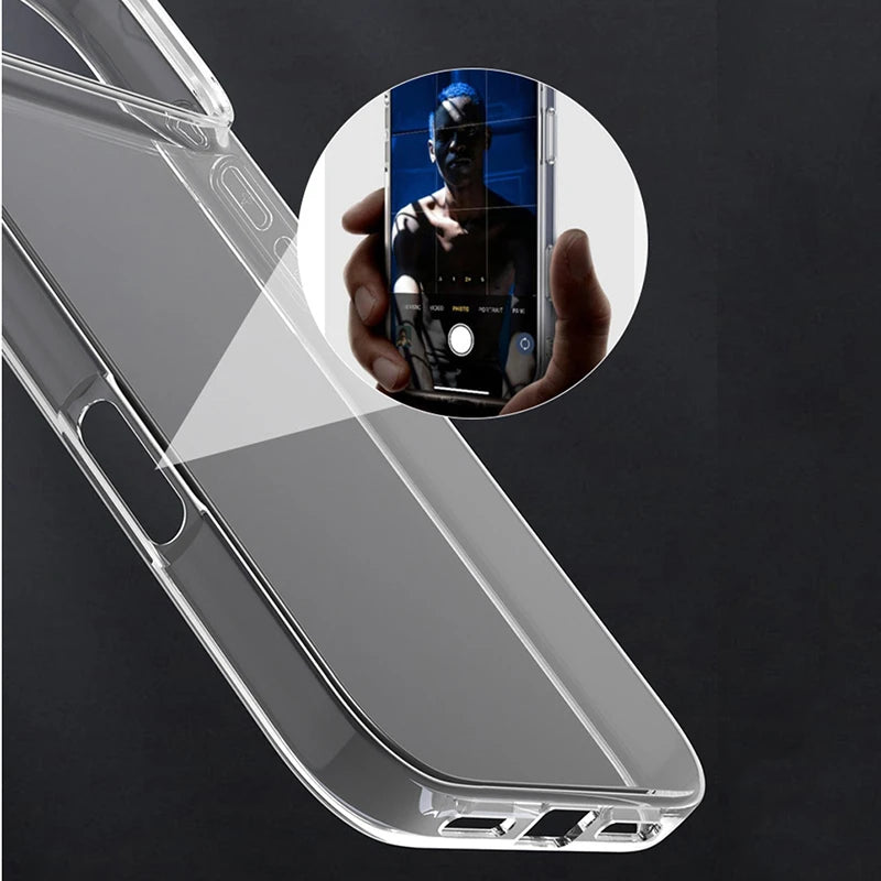 Ultra Thin Clear TPU Case for iPhone 17 & 17 Pro Max