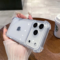 Luxury Clear Shockproof Case for iPhone 17 & 17 Pro Max