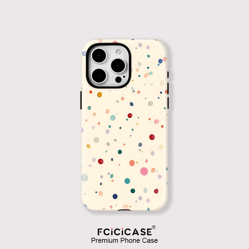 Fcicicase Colorful Matte MagSafe Double-Layer Case for iPhone 17